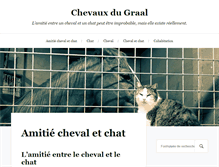 Tablet Screenshot of chevauxdugraal.org